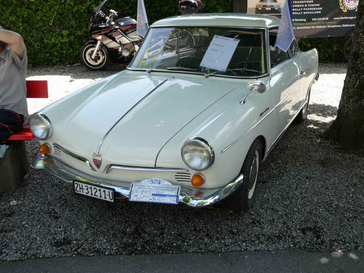 (236'676) - NSU - ZH 31'211 U - am 4. Juni 2022 in Sarnen, OiO