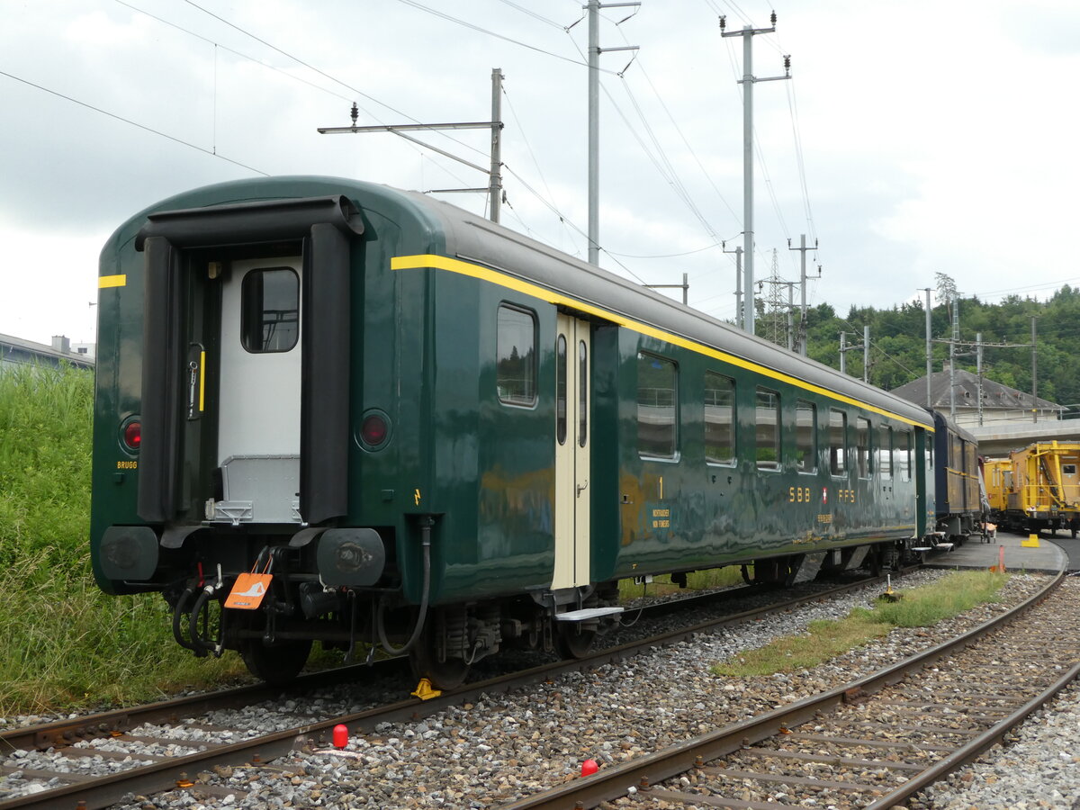 (236'795) - SBB-Personenwagen - Nr. 33'610 - am 5. Juni 2022 in Brugg, Bahnpark