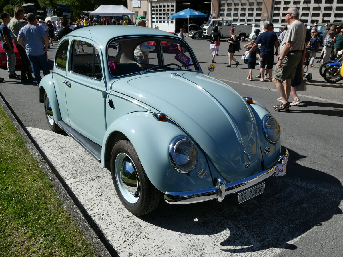(237'067) - VW-Kfer - GR 23'808 - am 12. Juni 2022 in Faido, Garage Barenco