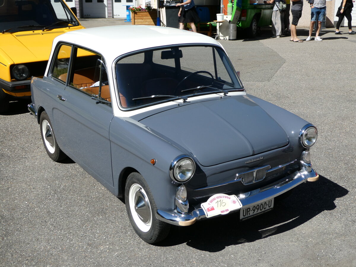(237'093) - Autobianchi - UR 9900 U - am 12. Juni 2022 in Faido, Garage Barenco
