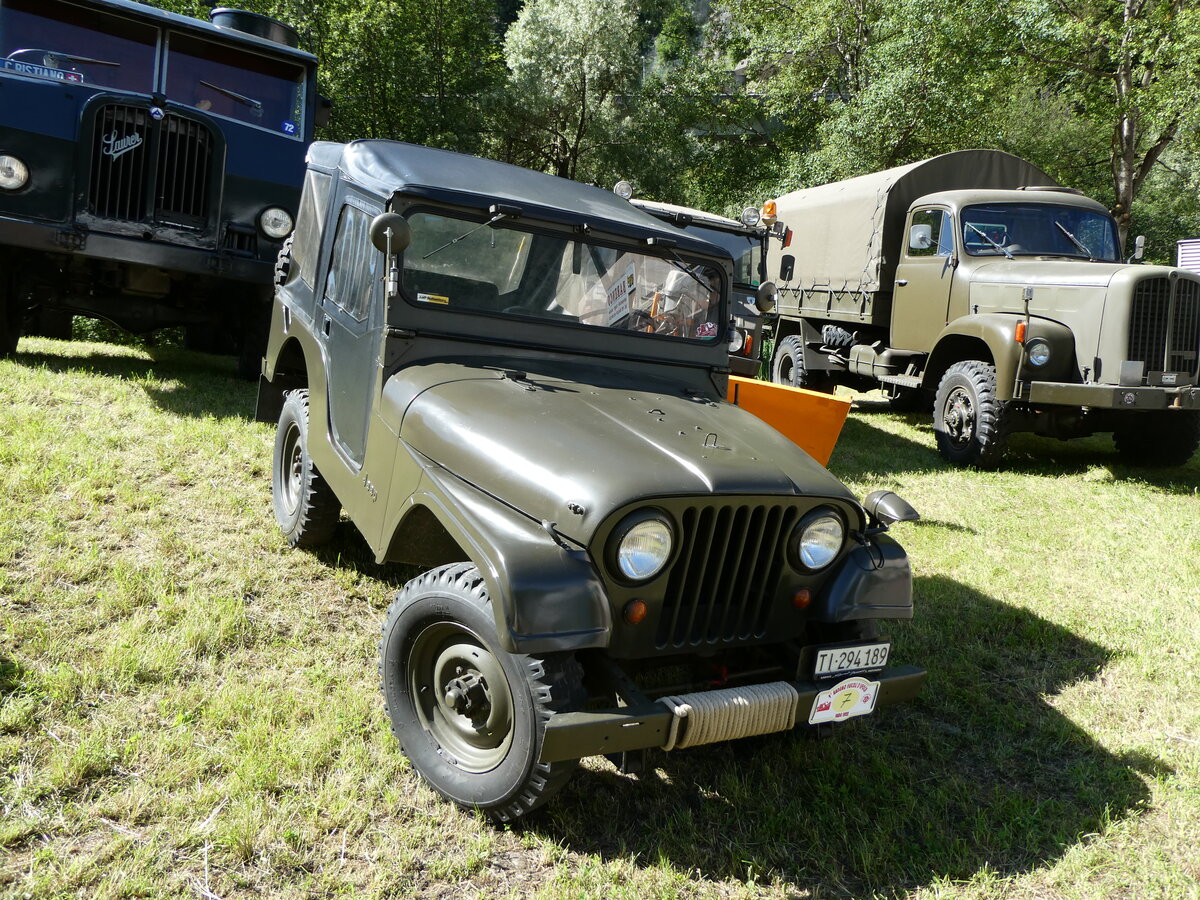 (237'097) - Jeep - TI 294'189 - am 12. Juni 2022 in Faido, Garage Barenco