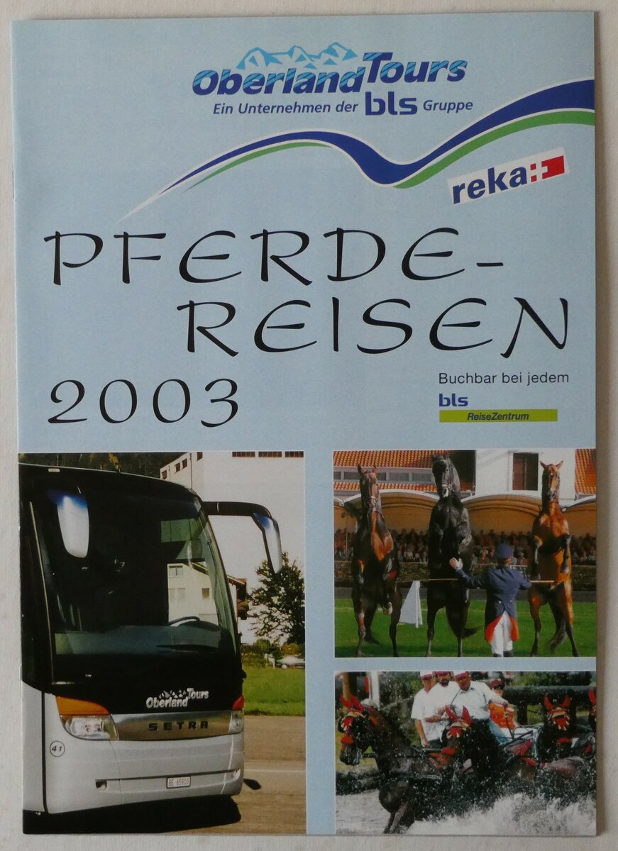 (237'269) - Oberland Tours-Pferdereisen 2003 am 19. Juni 2022 in Thun