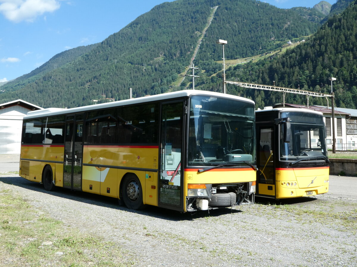 (237'755) - Marchetti, Airolo - Nr. 532 - Setra (ex AutoPostale Ticino Nr. 532) am 2. Juli 2022 in Ambri, Garage