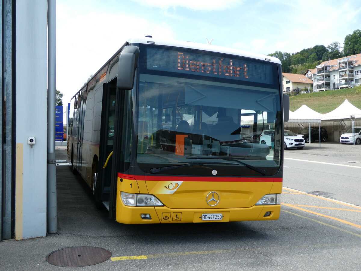 (238'492) - Engeloch, Riggisberg - Nr. 1/BE 447'250 - Mercedes am 28. Juli 2022 in Riggisberg, Garage