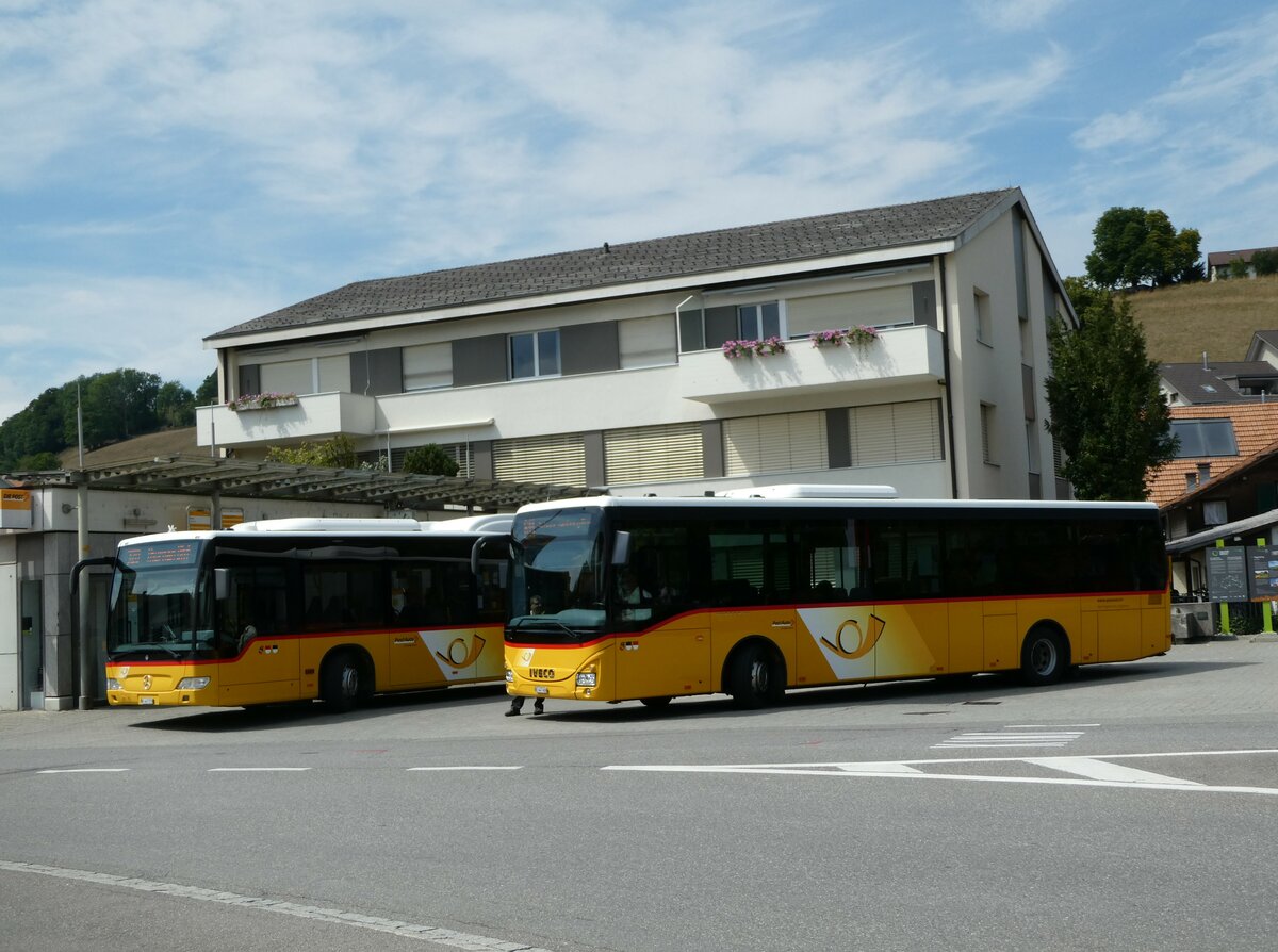 (238'499) - Engeloch, Riggisberg - Nr. 3/BE 447'406 - Iveco am 28. Juli 2022 in Riggisberg, Post