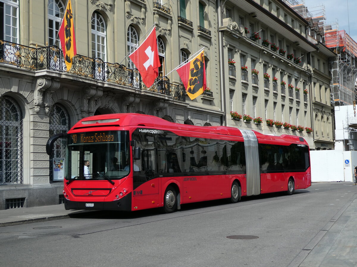 (238'514) - Bernmobil, Bern - Nr. 872/BE 832'872 - Volvo am 28. Juli 2022 in Bern, Bundesplatz