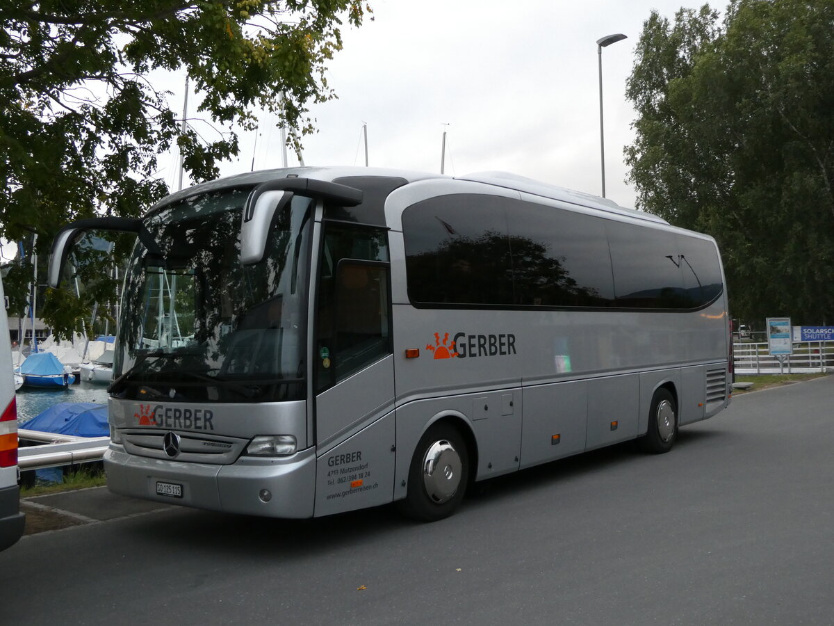 (238'835) - Gerber, Matzendorf - SO 125'115 - Mercedes am 6. August 2022 in Thun, Strandbad