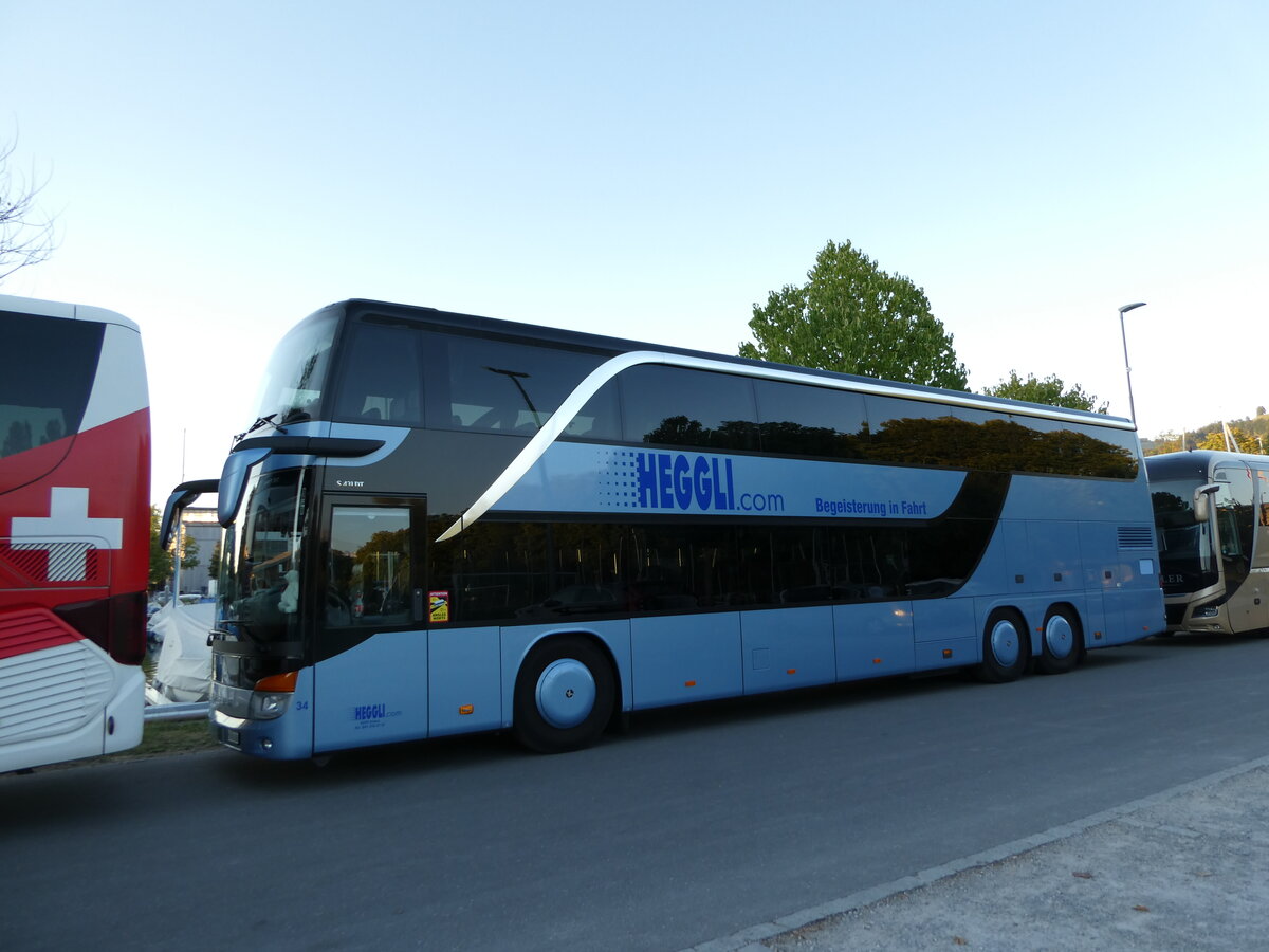 (239'031) - Heggli, Kriens - Nr. 34/LU 15'595 - Setra am 13. August 2022 in Thun, Strandbad