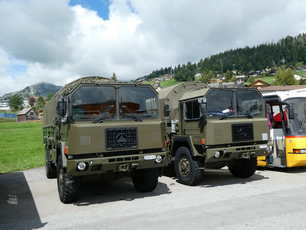(239'134) - Saurer - ZH 567'672 - am 20. August 2022 in Wildhaus, Munzenriet