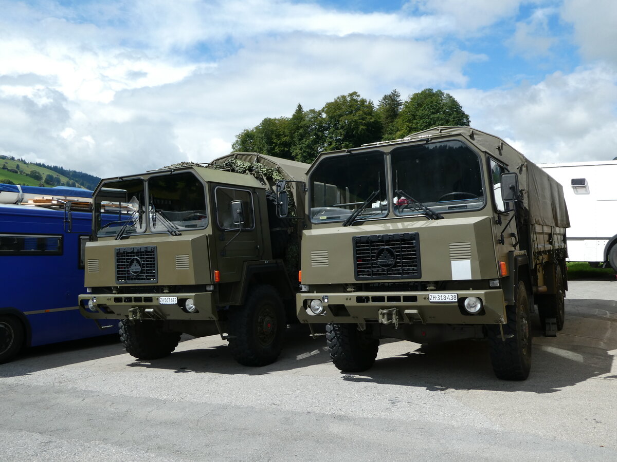 (239'135) - Saurer - ZH 318'438 - am 20. August 2022 in Wildhaus, Munzenriet