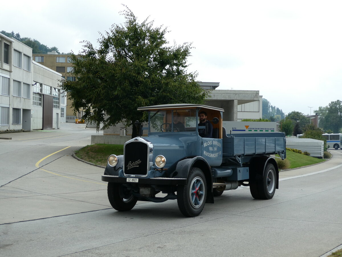 (239'534) - Ehrler, Kssnacht - SZ 6927 - Berna am 27. August 2022 in Oberkirch, CAMPUS Sursee