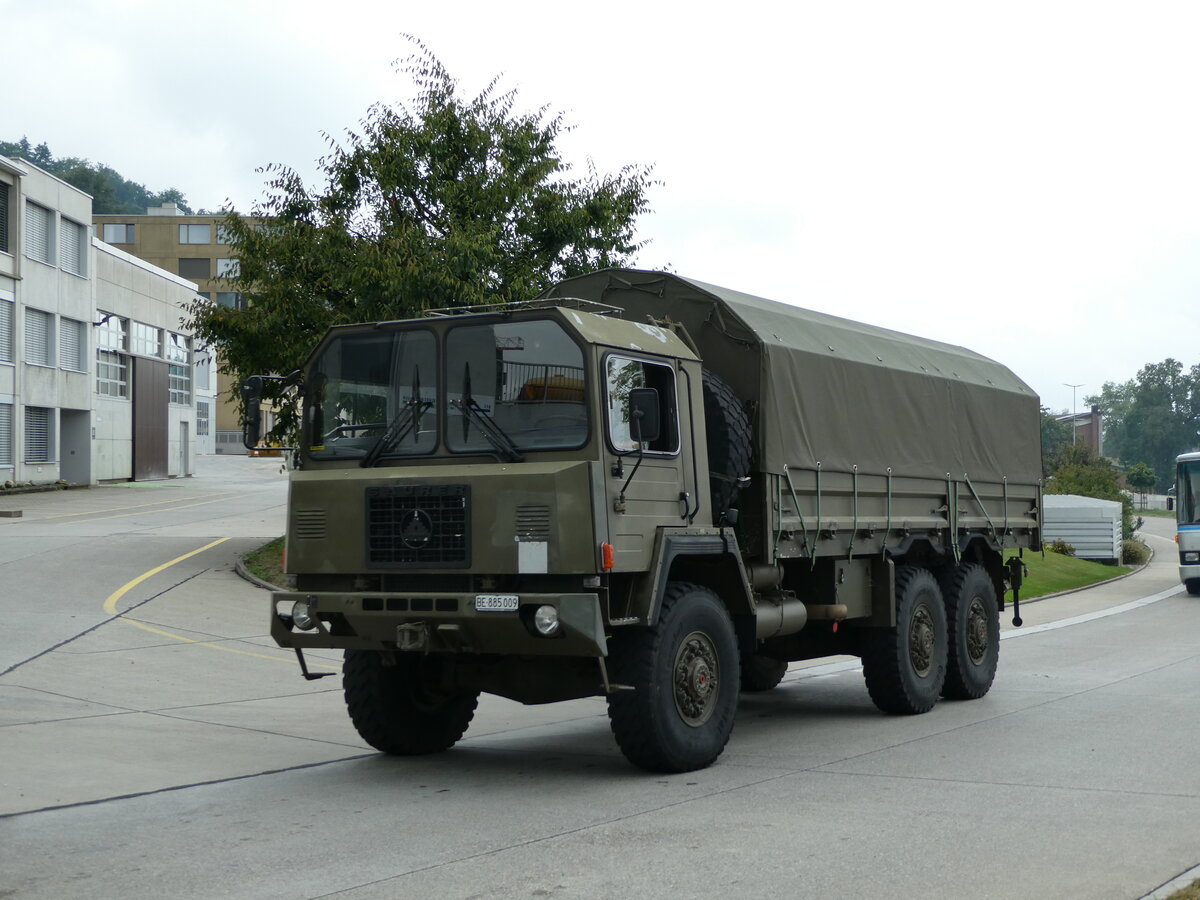 (239'537) - Saurer - BE 885'009 - am 27. August 2022 in Oberkirch, CAMPUS Sursee