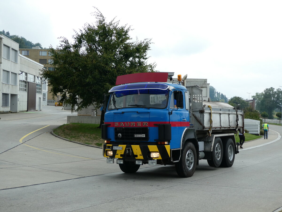 (239'547) - Saurer - SG 27'172 U - am 27. August 2022 in Oberkirch, CAMPUS Sursee