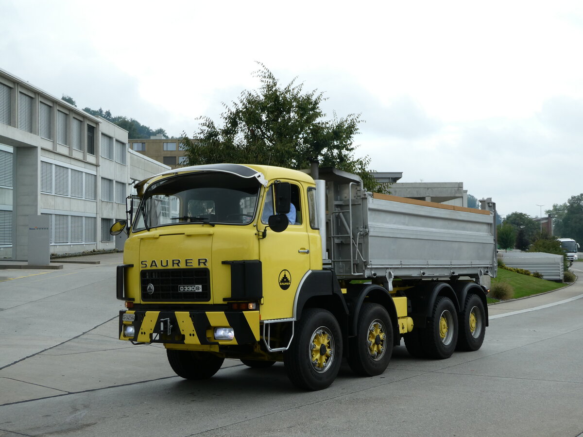 (239'551) - Saurer - SG 142'564 - am 27. August 2022 in Oberkirch, CAMPUS Sursee