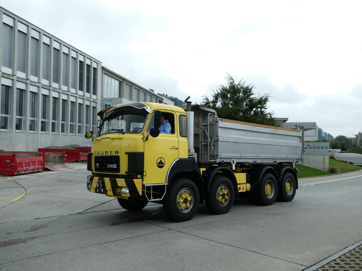 (239'552) - Saurer - SG 142'564 - am 27. August 2022 in Oberkirch, CAMPUS Sursee
