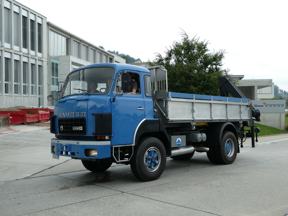 (239'557) - Saurer - SG 468'798 - am 27. August 2022 in Oberkirch, CAMPUS Sursee