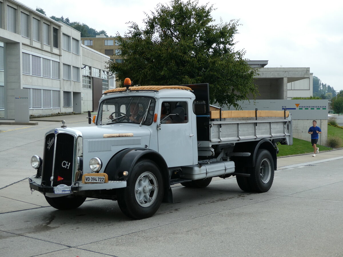 (239'560) - Saurer - VD 394'722 - am 27. August 2022 in Oberkirch, CAMPUS Sursee