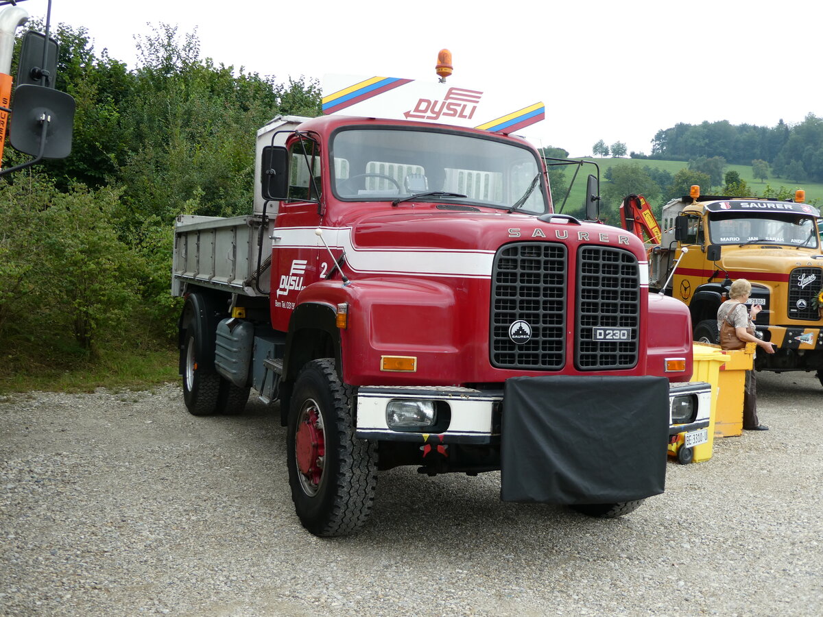 (239'659) - Dysli, Bern - Nr. 2/BE 3310 U - Saurer am 27. August 2022 in Oberkirch, CAMPUS Sursee