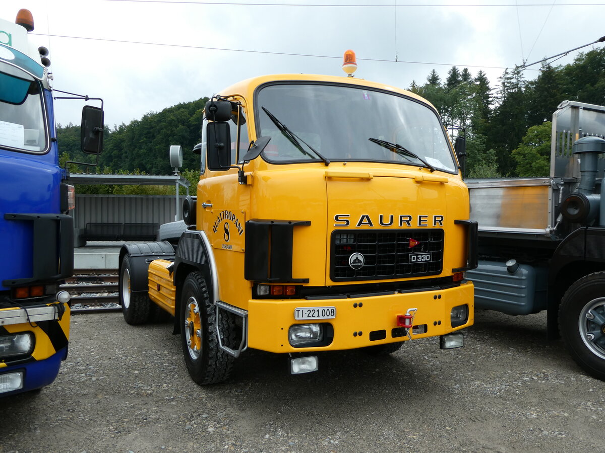(239'669) - Quattropani, Caslano - Nr. 8/TI 221'008 - Saurer am 27. August 2022 in Oberkirch, CAMPUS Sursee