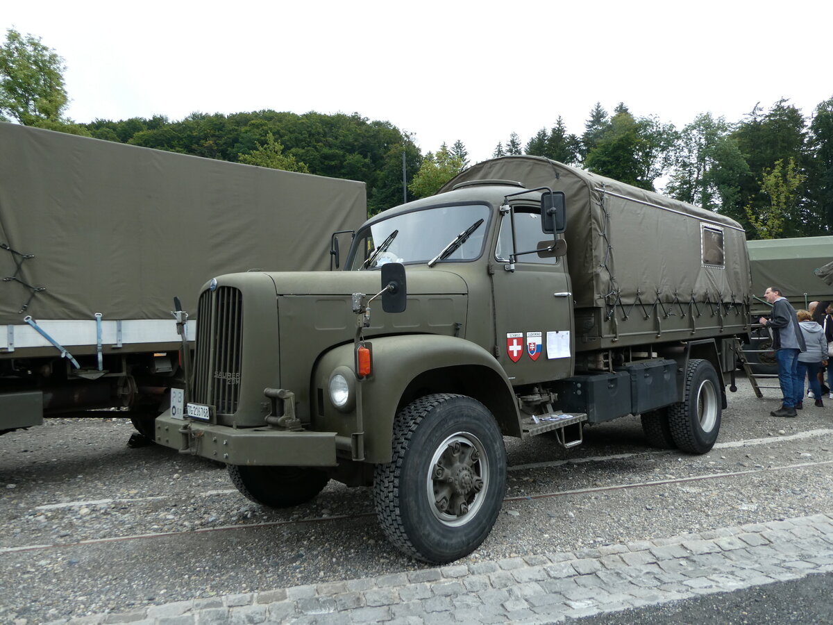 (239'673) - Saurer - TG 216'768 - am 27. August 2022 in Oberkirch, CAMPUS Sursee
