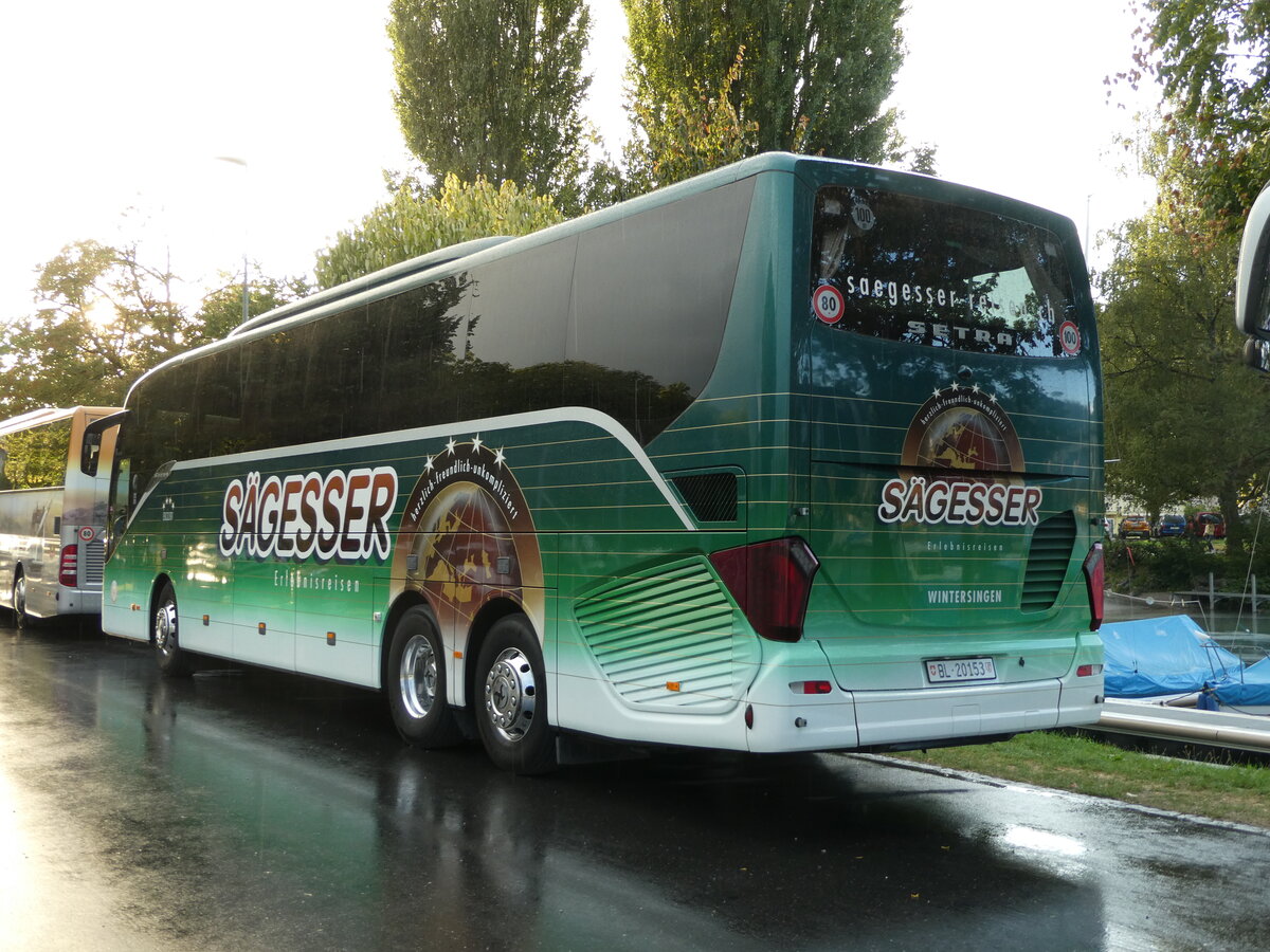 (239'725) - Sgesser, Wintersingen - Nr. 9/BL 20'153 - Setra am 27. August 2022 in Thun, Strandbad