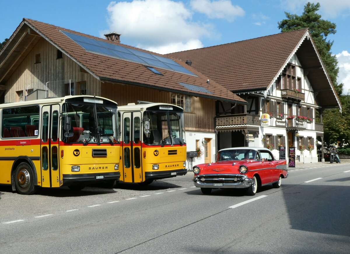 (239'876) - Chevrolet - BE 421'534 - am 28. August 2022 in Schwarzenegg, Restaurant Kreuz