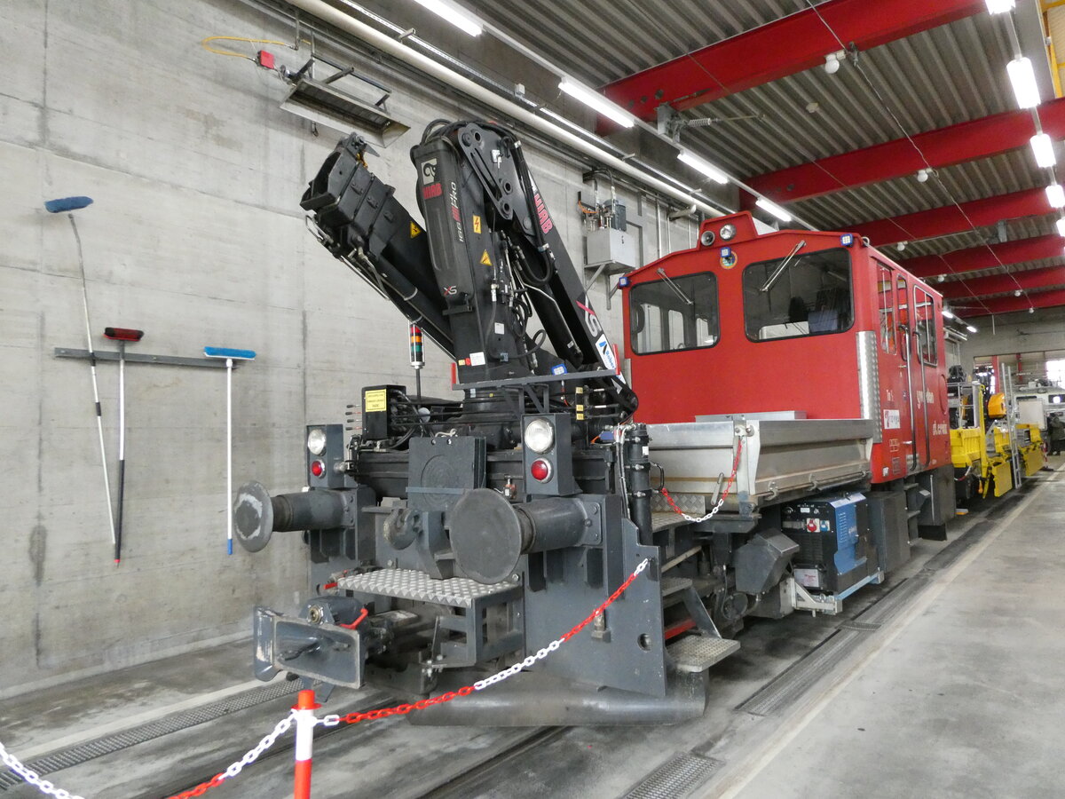 (240'503) - TRAVYS-Rangierlokomotive - Nr. 23 - am 2. Oktober 2022 in Yverdon, Dpt