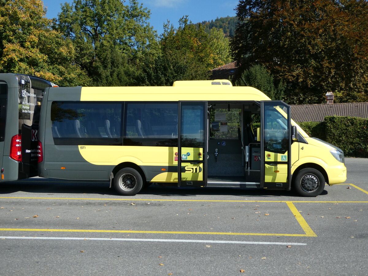 (240'637) - STI Thun - Nr. 4/BE 841'004 - Mercedes am 7. Oktober 2022 bei der Schifflndte Thun