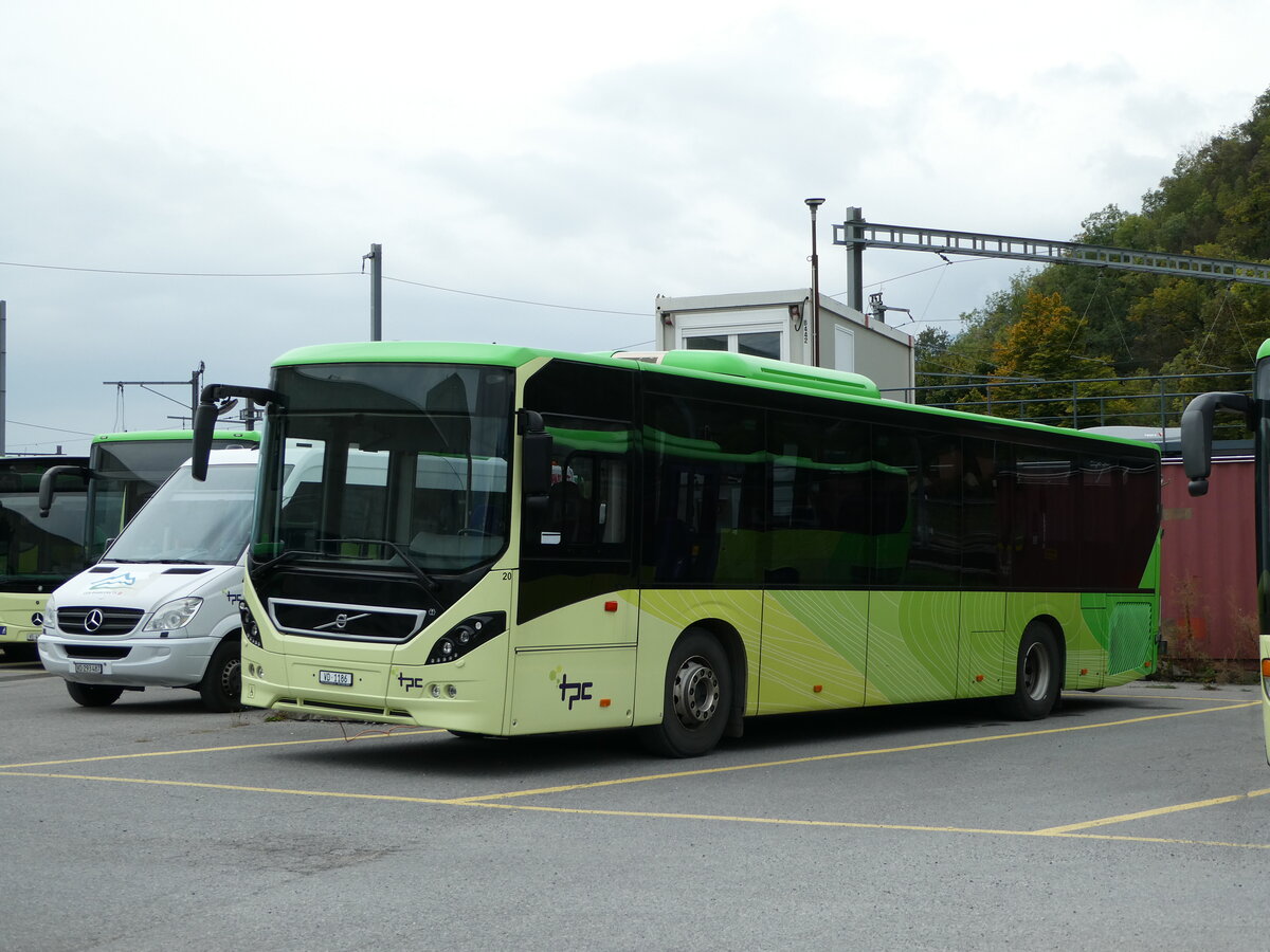 (240'668) - TPC Aigle - Nr. 20/VD 1186 - Volvo am 8. Oktober 2022 in Aigle, Dpt