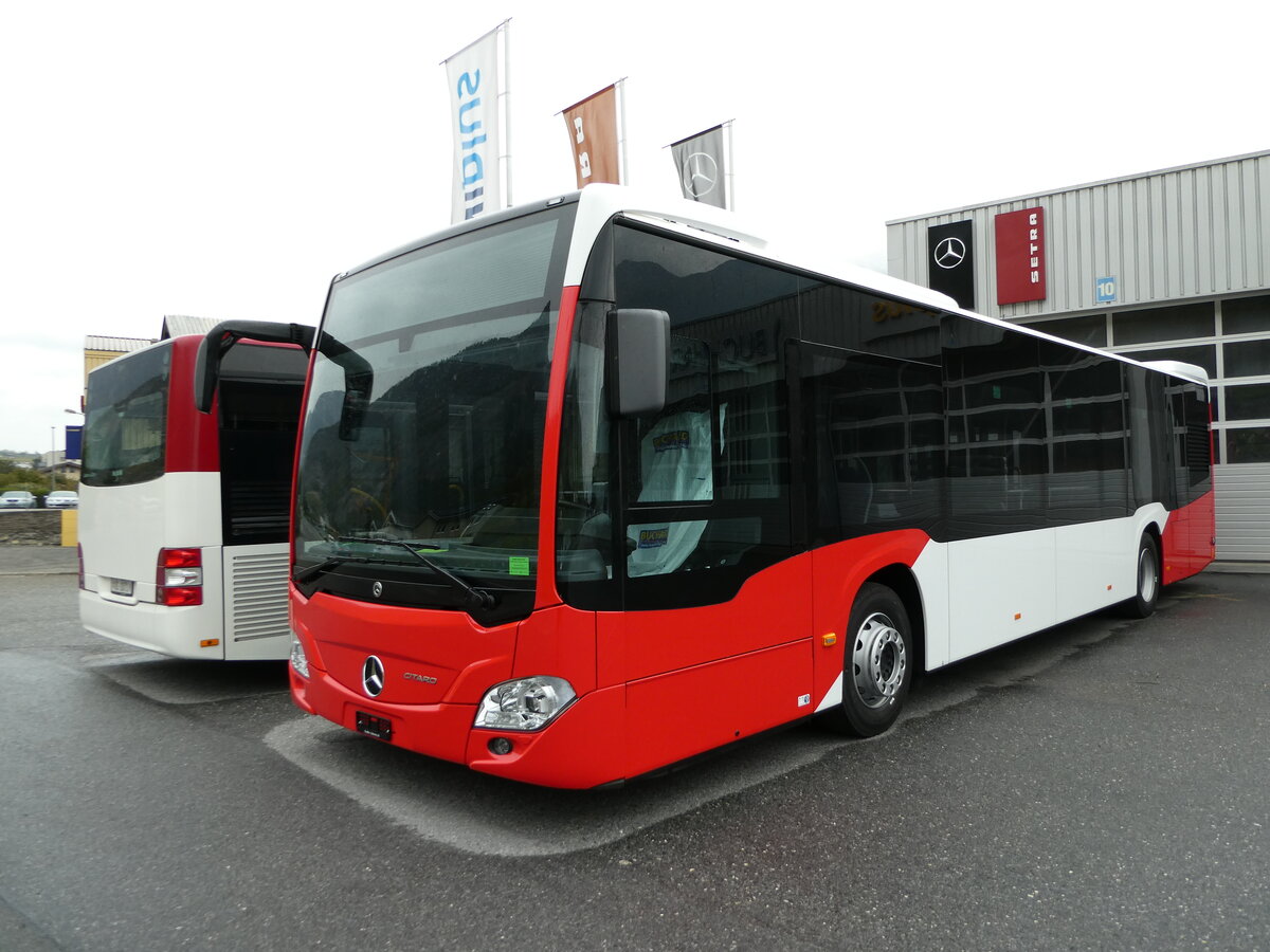 (240'718) - TMR Martigny - (616'666) - Mercedes am 8. Oktober 2022 in Leytron, Garage Buchard