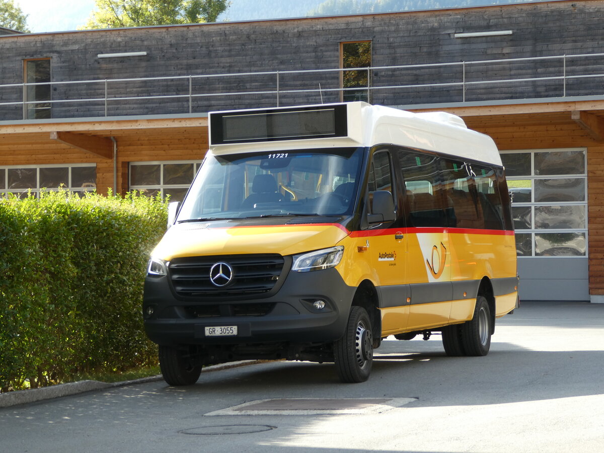 (241'188) - Balzarolo, Poschiavo - GR 3055 - Mercedes am 13. Oktober 2022 in Poschiavo, Garage