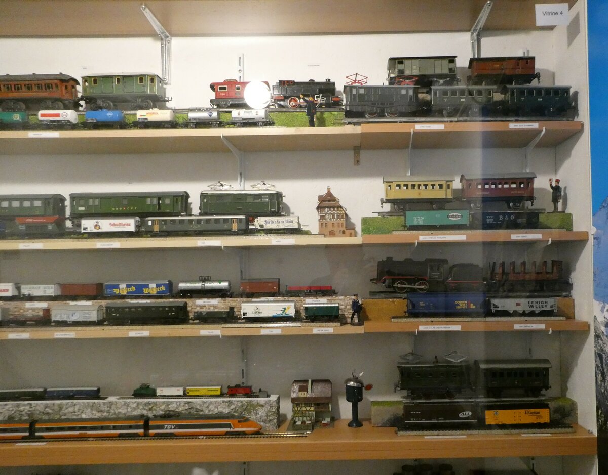 (241'523) - Modelleisenbahnen am 18. Oktober 2022 in Spiez, Spielzeugmuseum