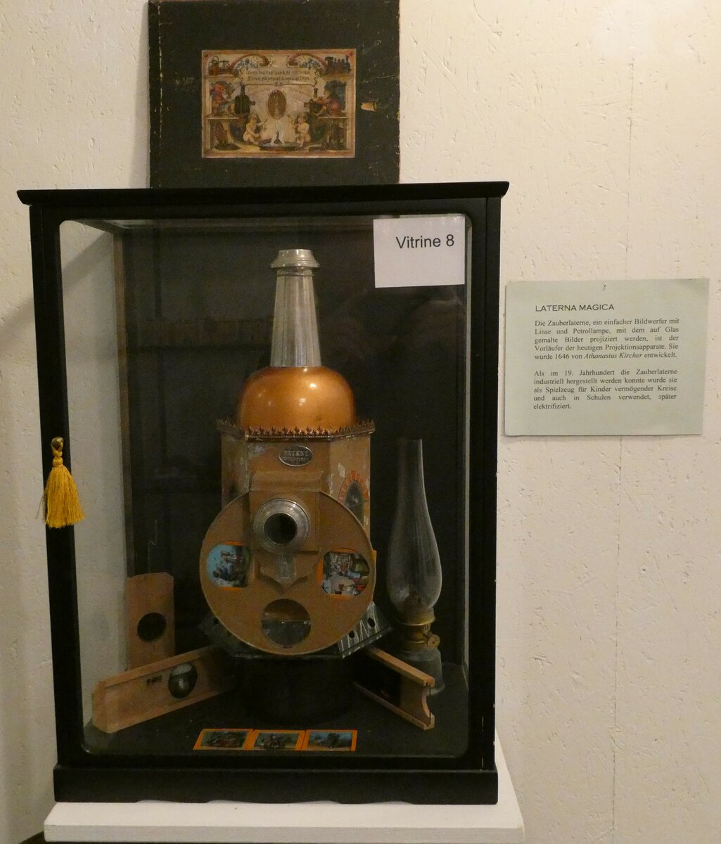 (241'570) - Laterna Magica am 18. Oktober 2022 in Spiez, Spielzeugmuseum