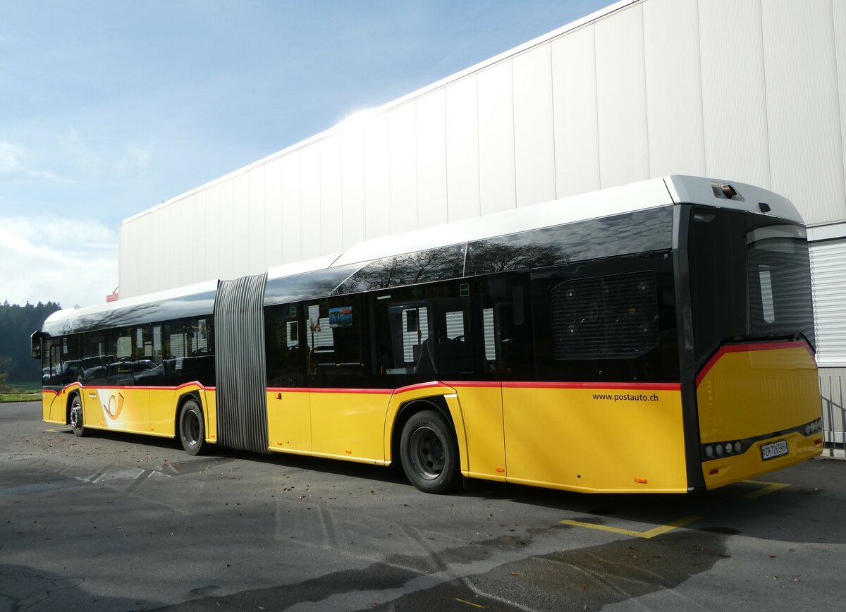 (242'229) - PostAuto Zrich - Nr. 399/ZH 726'596 - Solaris am 6. November 2022 in Ruswil, Garage ARAG