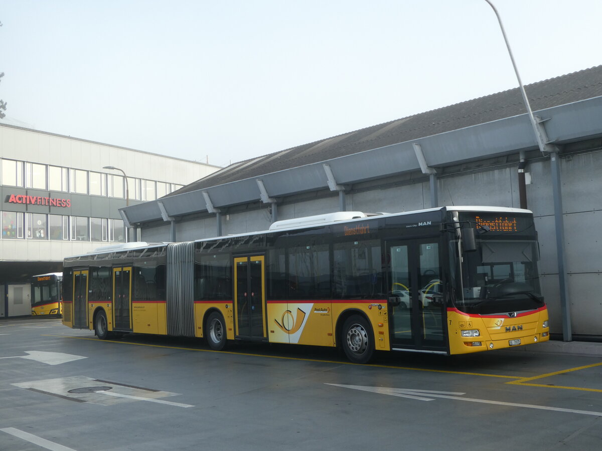 (242'329) - Steiner, Ortschwaben - Nr. 7/BE 78'878 - MAN am 10. November 2022 in Bern, Postautostation