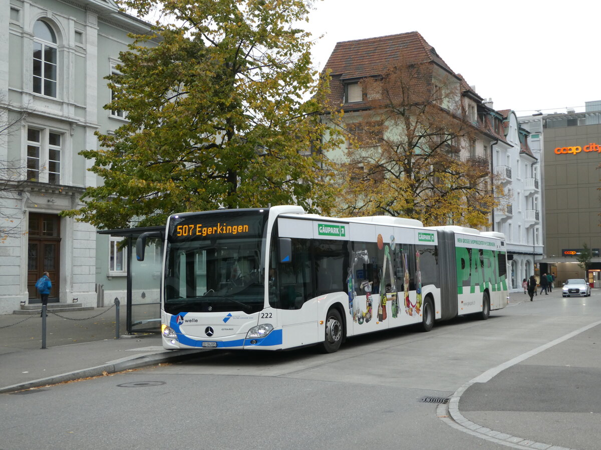 (242'576) - BOGG Wangen b.O. - Nr. 222/SO 194'895 - Mercedes am 12. November 2022 in Olten, Konradstrasse