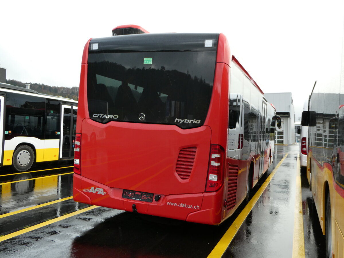 (242'995) - AFA Adelboden - Nr. 28 - Mercedes am 18. November 2022 in Winterthur, EvoBus