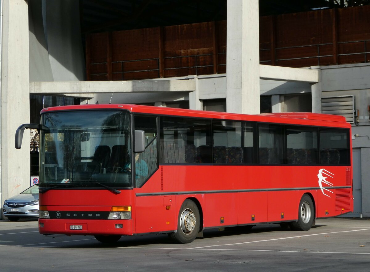 (243'065) - Land-Bus, Wattenwil - BE 146'762 - Setra (ex Gander, Chteau-d'Oex; ex TRAVYS Yverdon; ex AFA Adelboden Nr. 5) am 21. November 2022 in Thun, Grabengut