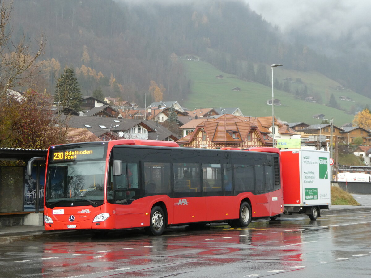 (243'315) - AFA Adelboden - Nr. 94/BE 26'974 - Mercedes am 30. November 2022 beim Bahnhof Frutigen