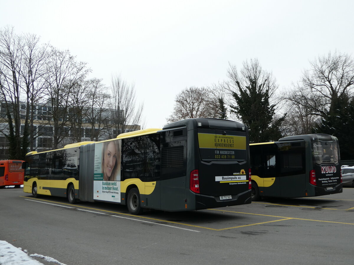 (243'834) - STI Thun - Nr. 162/BE 752'162 - Mercedes am 13. Dezember 2022 bei der Schifflndte Thun