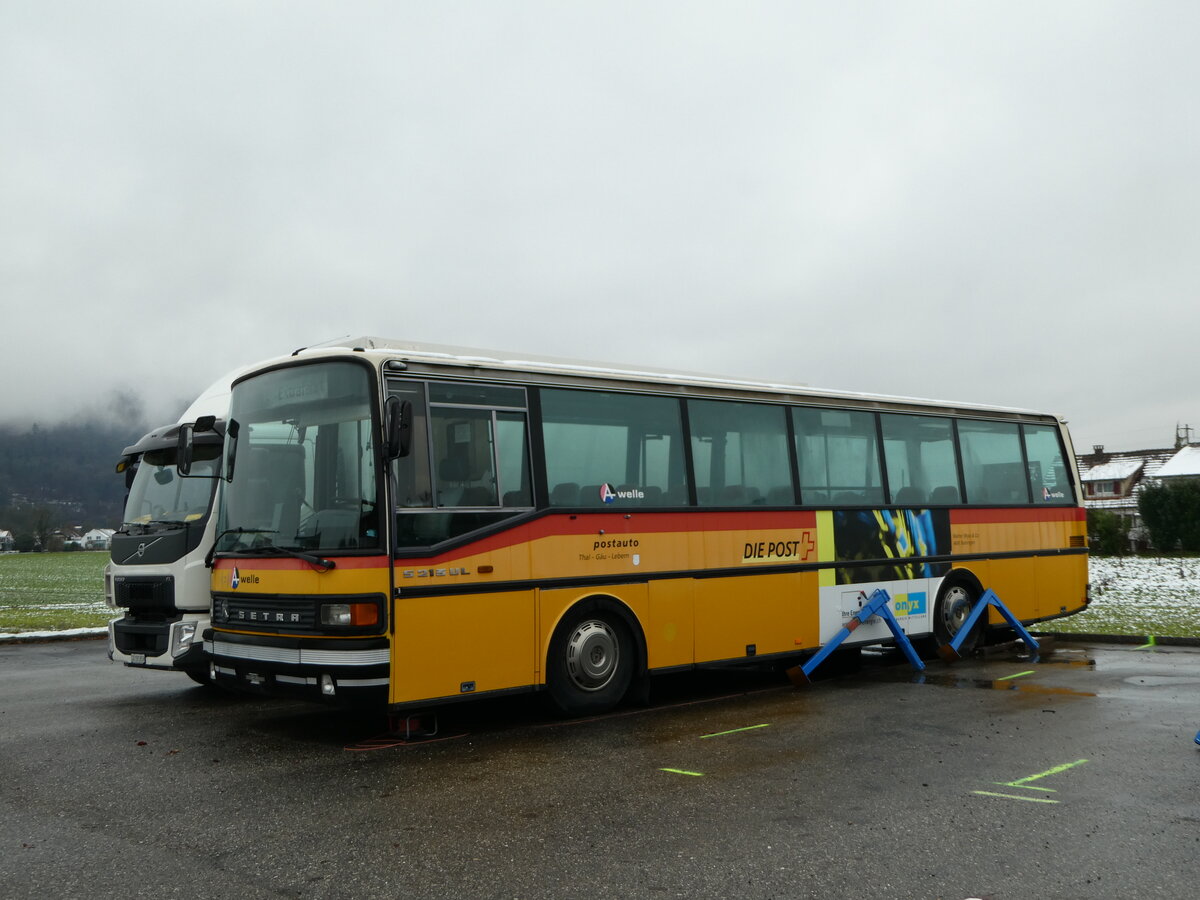 (243'882) - Wyss, Boningen - Nr. 25 - Setra am 15. Dezember 2022 in Boningen, Garage