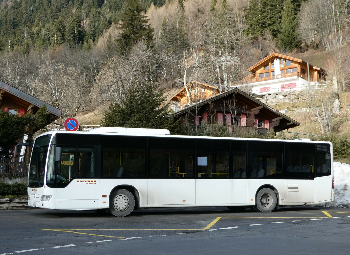 (244'227) - Buchard, Leytron - Nr. 93/VS 187'336 - Mercedes (ex TMR Martigny Nr. 102) am 27. Dezember 2022 in Ovronnaz, La Croise