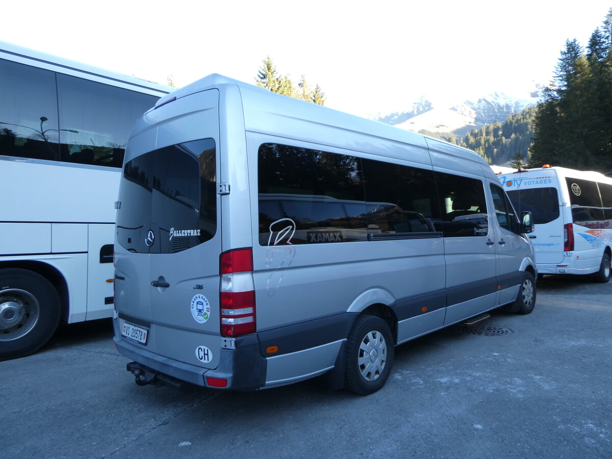 (244'742) - Ballestraz, Grne - VS 20'578 - Mercedes am 7. Januar 2023 in Adelboden, ASB