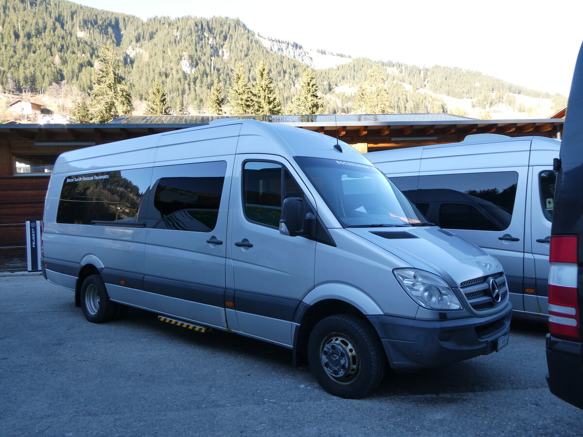 (244'786) - Frossard, Bourg-Saint-Pierre - VS 99'935 - Mercedes am 7. Januar 2023 in Adelboden, ASB