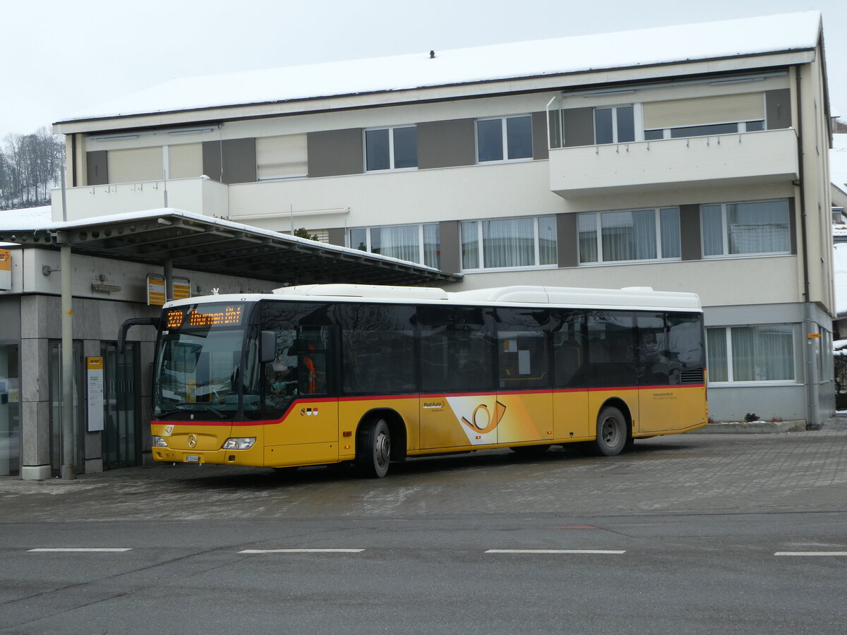 (245'290) - Engeloch, Riggisberg - Nr. 4/BE 520'404/PID 5198 - Mercedes am 23. Januar 2023 in Riggisberg, Post