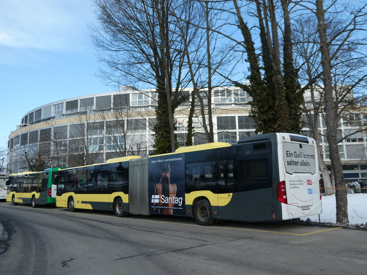 (245'321) - STI Thun - Nr. 182/BE 804'182 - Mercedes am 24. Januar 2023 bei der Schifflndte Thun