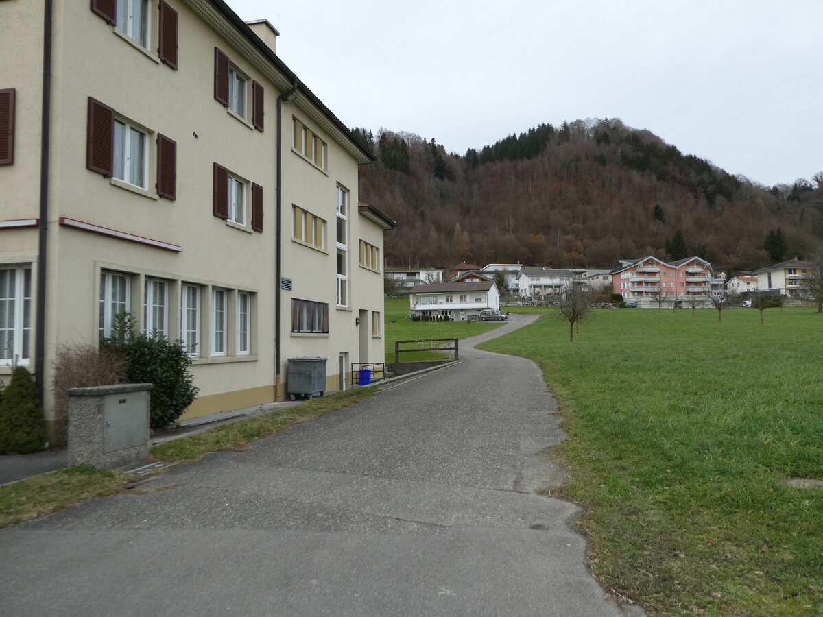 (245'771) - Adelbodenstrasse am 3. Februar 2023 in Wikon