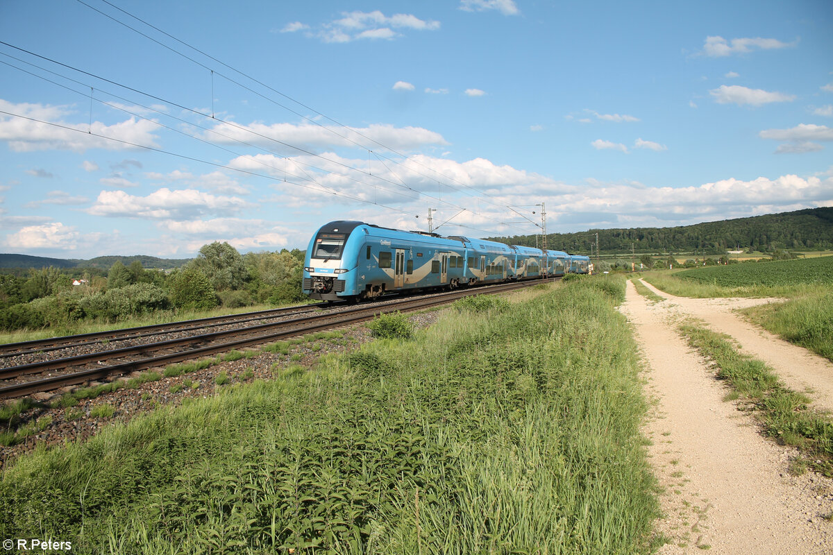 2462 012-2 als RE80 57230 Treuchtlingen - Würzburg. 10.06.24