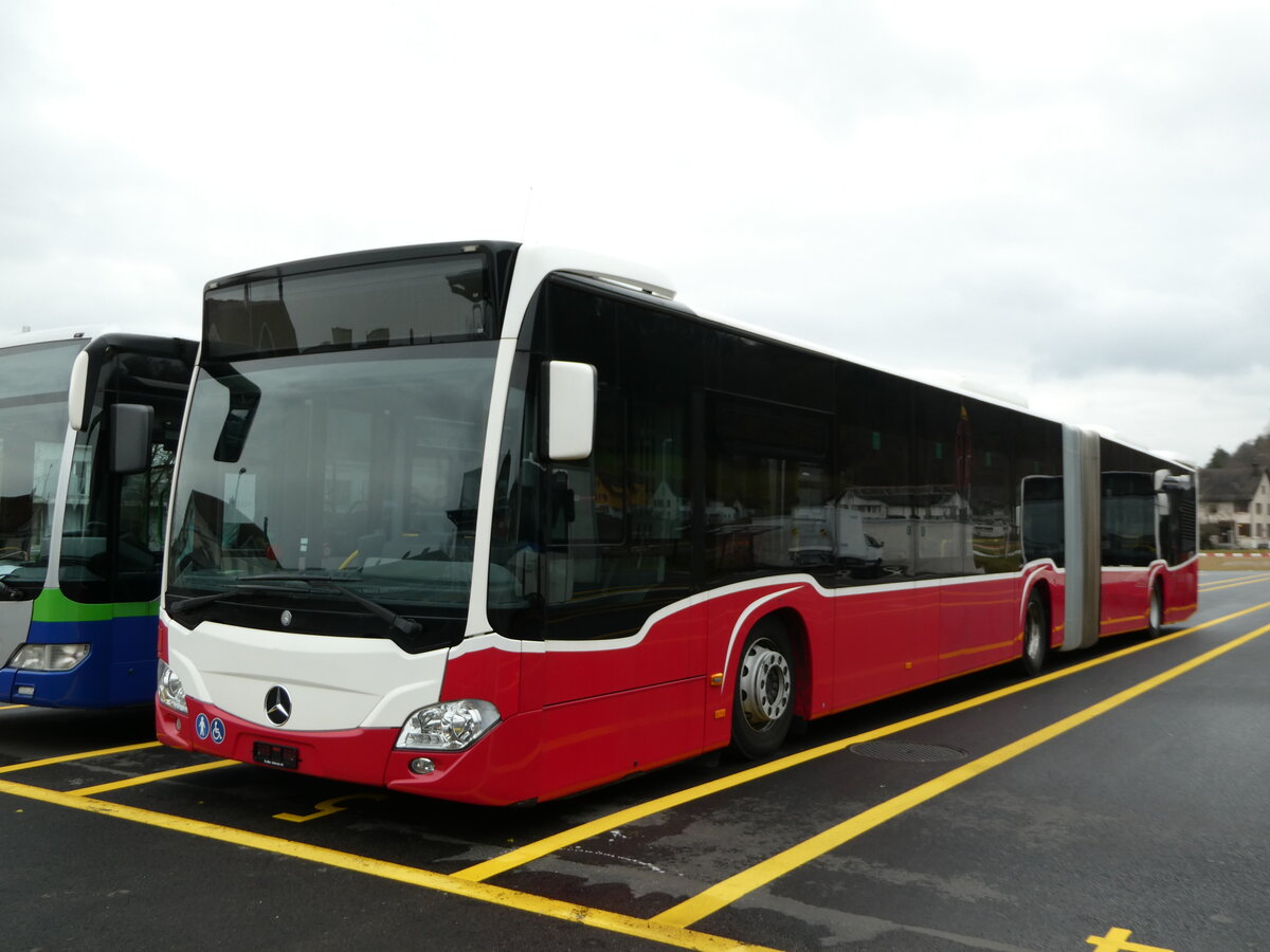 (246'566) - EvoBus, Winterthur - (126'575) - Mercedes (ex Wiener Linien, A-Wien Nr. 8714) am 25. Februar 2023 in Winterthur, EvoBus