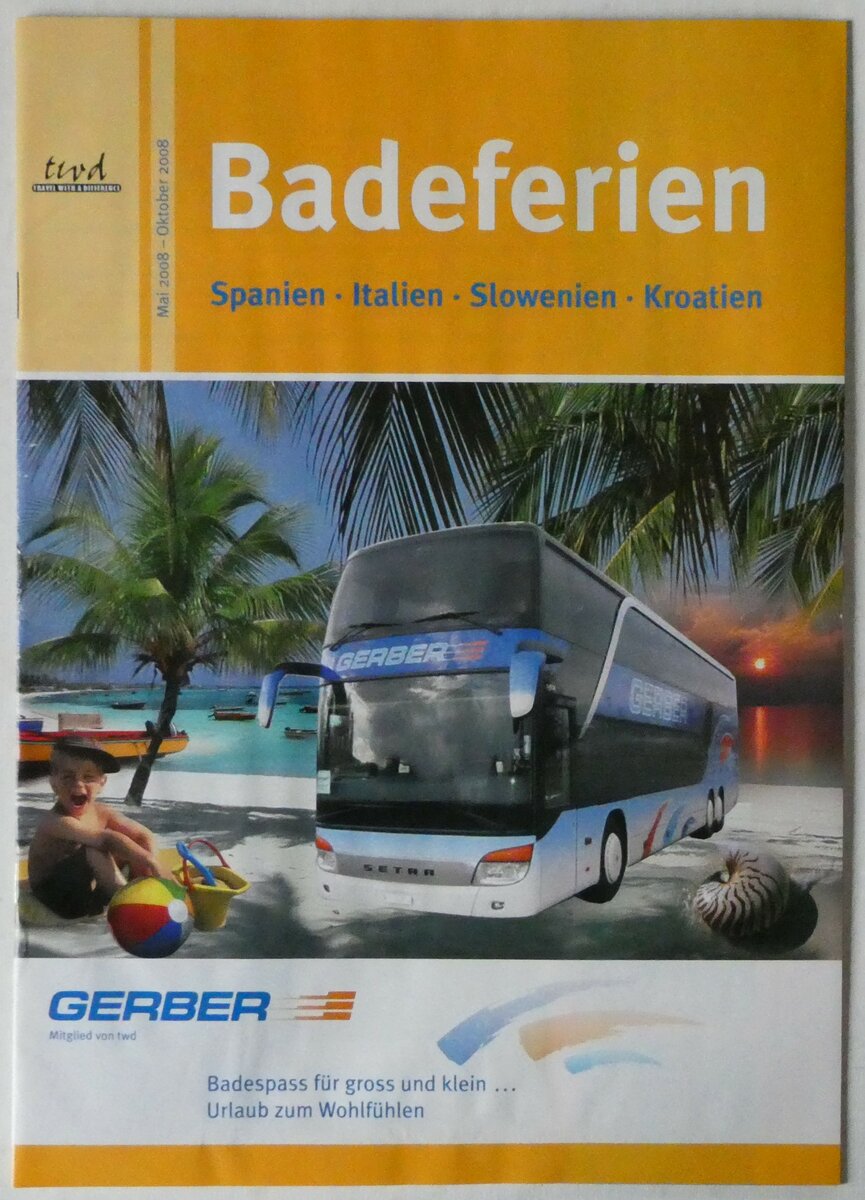 (247'150) - Gerber-Badeferien 2008 am 12. Mrz 2023 in Thun (Vorderseite)